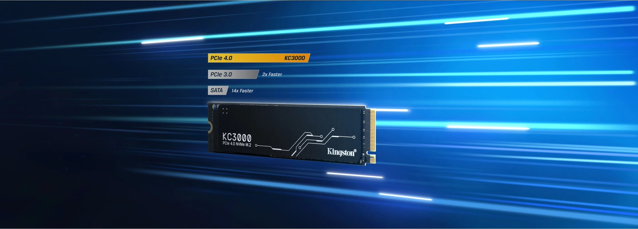 SSD Kingston KC3000 NVMe M.2 1.02 TB, 7000 MB/s