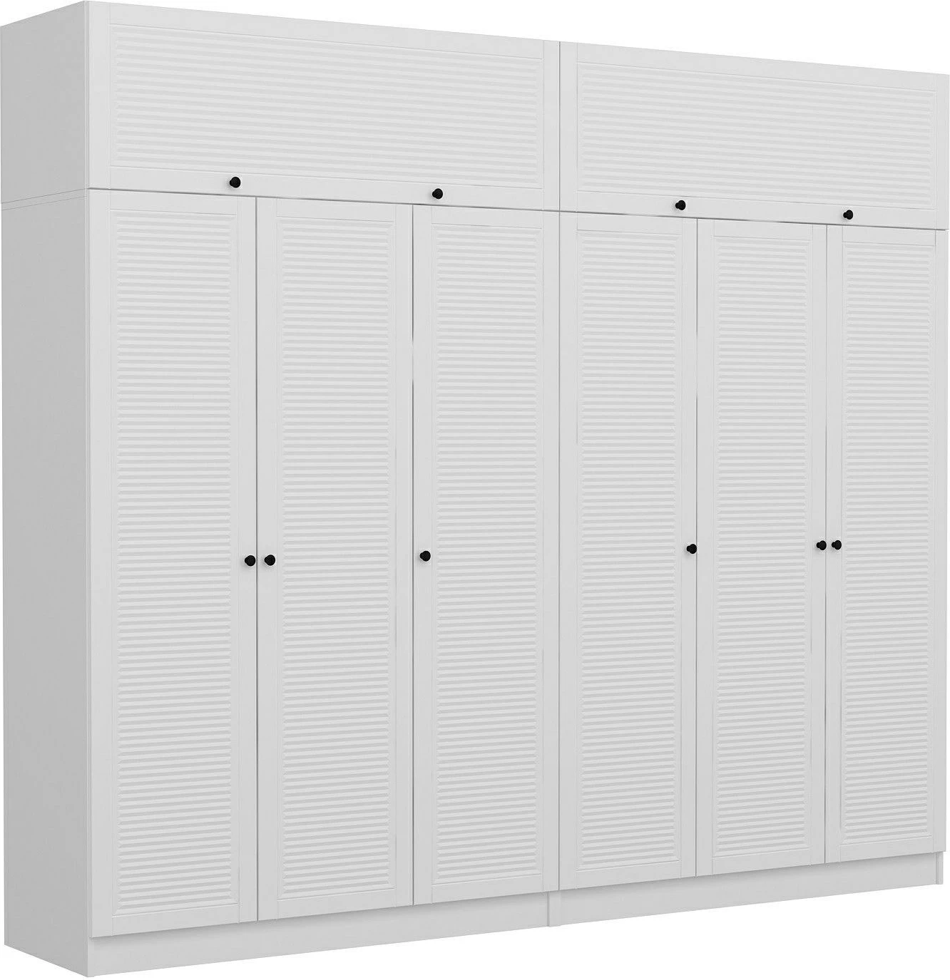 Dollap i bardhë për rroba Skye Decor, Kale - 8434