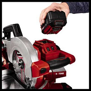 Sharrë këndore Einhell TE-MS 18/210 Li-Solo, 21cm, 3000 RPM, pa kabllo