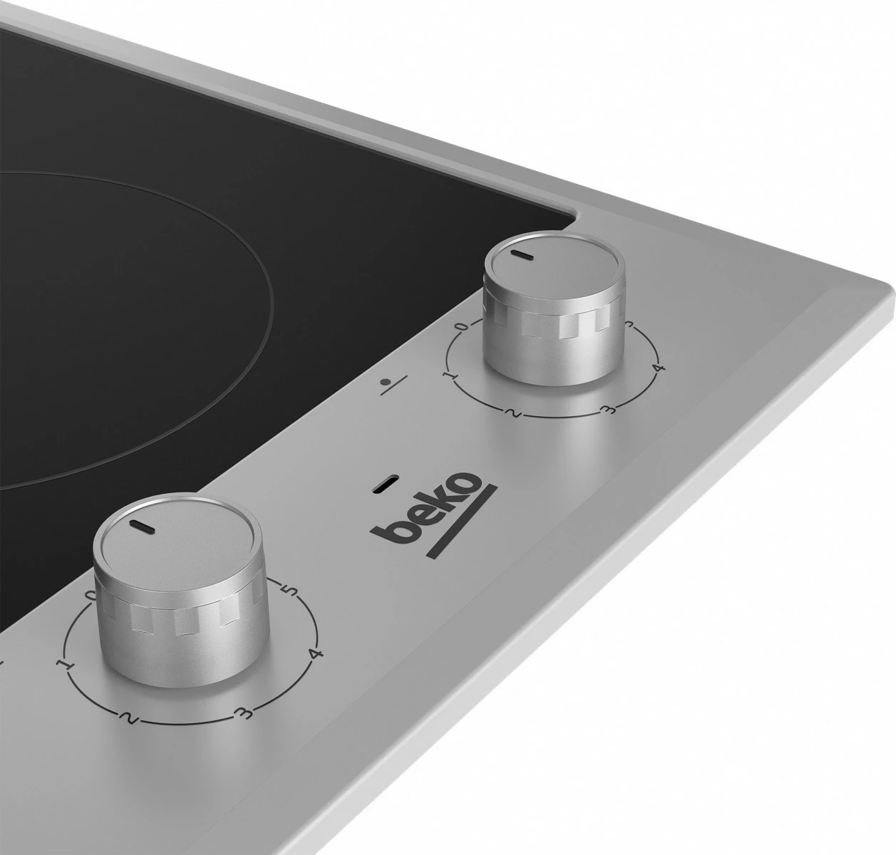 Pllakë qeramike Beko HDCC32200X, 2 zona, e zezë/inox