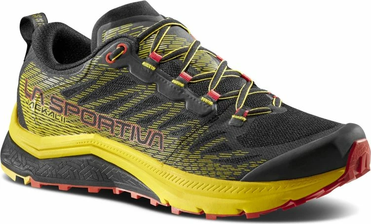 Atlete për meshkuj La Sportiva Jackal II, të zeza dhe të verdha