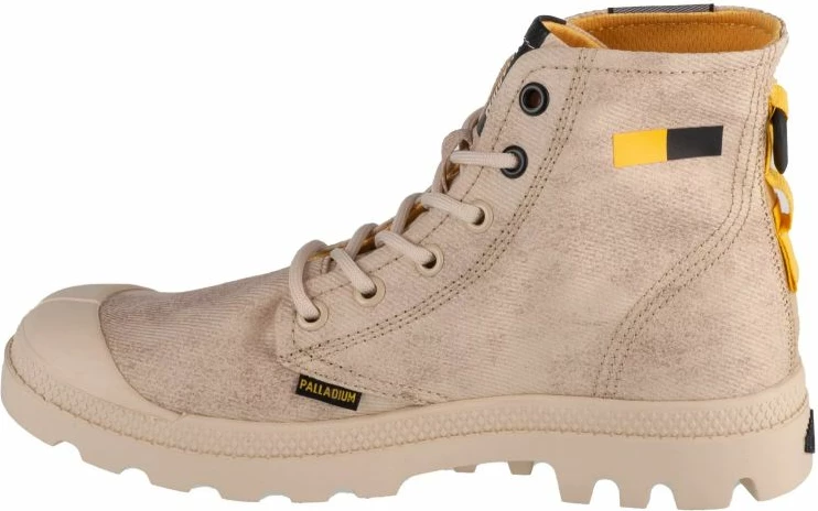 Këpucë Palladium për meshkuj dhe femra, bezhë