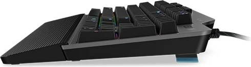 Tastierë mekanike Lenovo Legion K500, RGB LED, USB, QWERTY, Gri