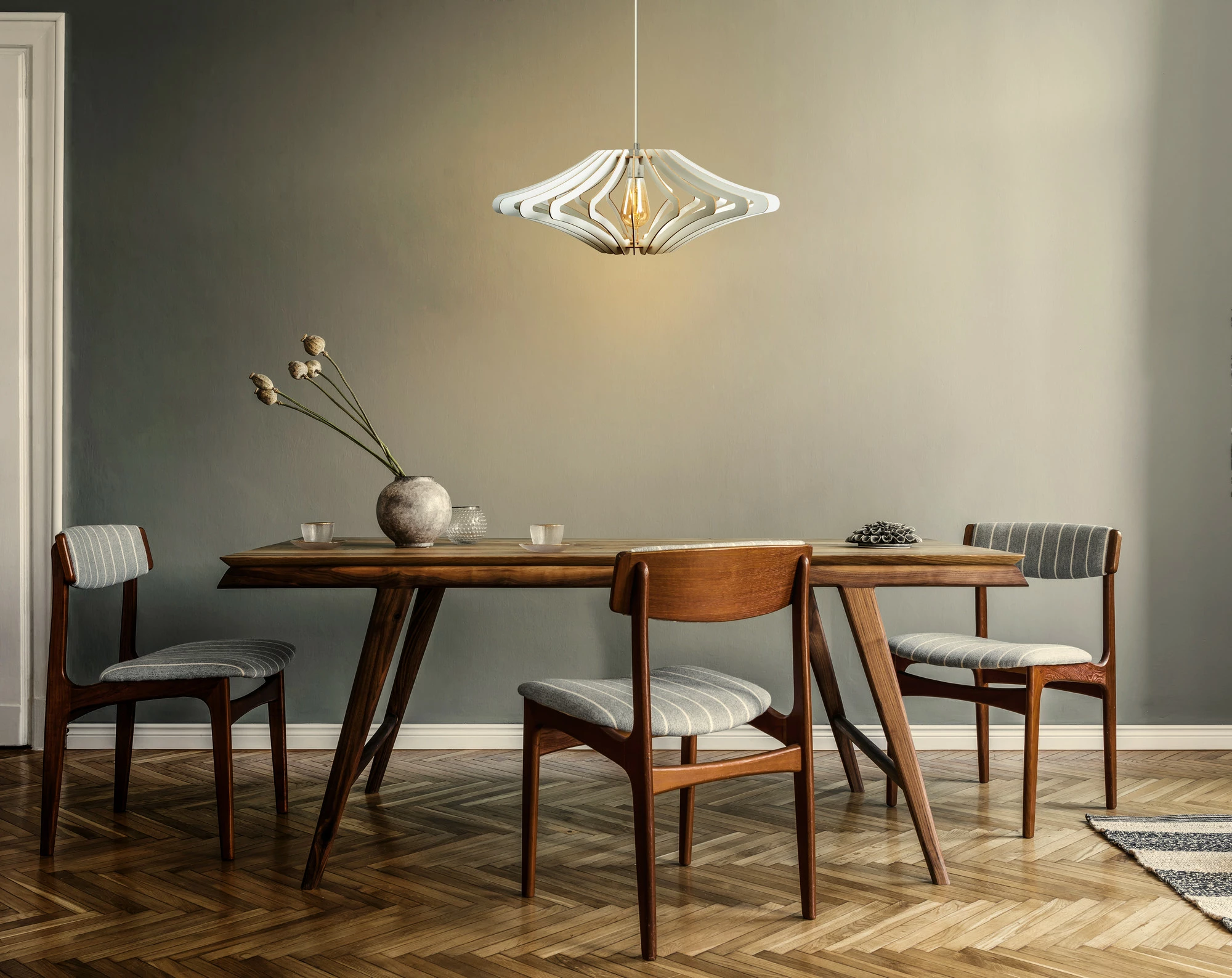 Llambë tavani Opviq, dizajn engjëlli, e bardhë, 172-T