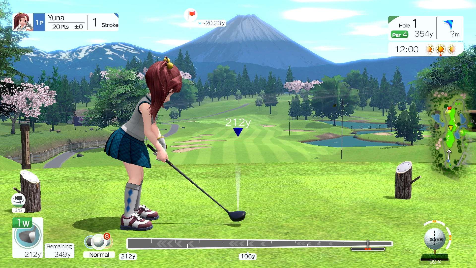 Lojë Bandai Namco Everybody’s Golf Hot Shots, për Nintendo Switch, PEGI 3