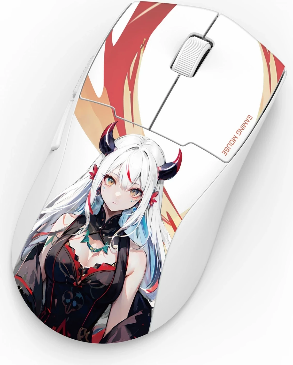 Maus Redragon M918-AKG-PRO K1NG PRO MAX 1K, i bardhë-zi