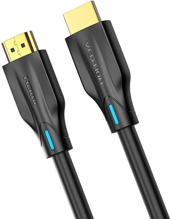 Kabllo HDMI 2.1 Vention AANBF, 1m, 8K 60Hz/4K 120Hz, e zezë