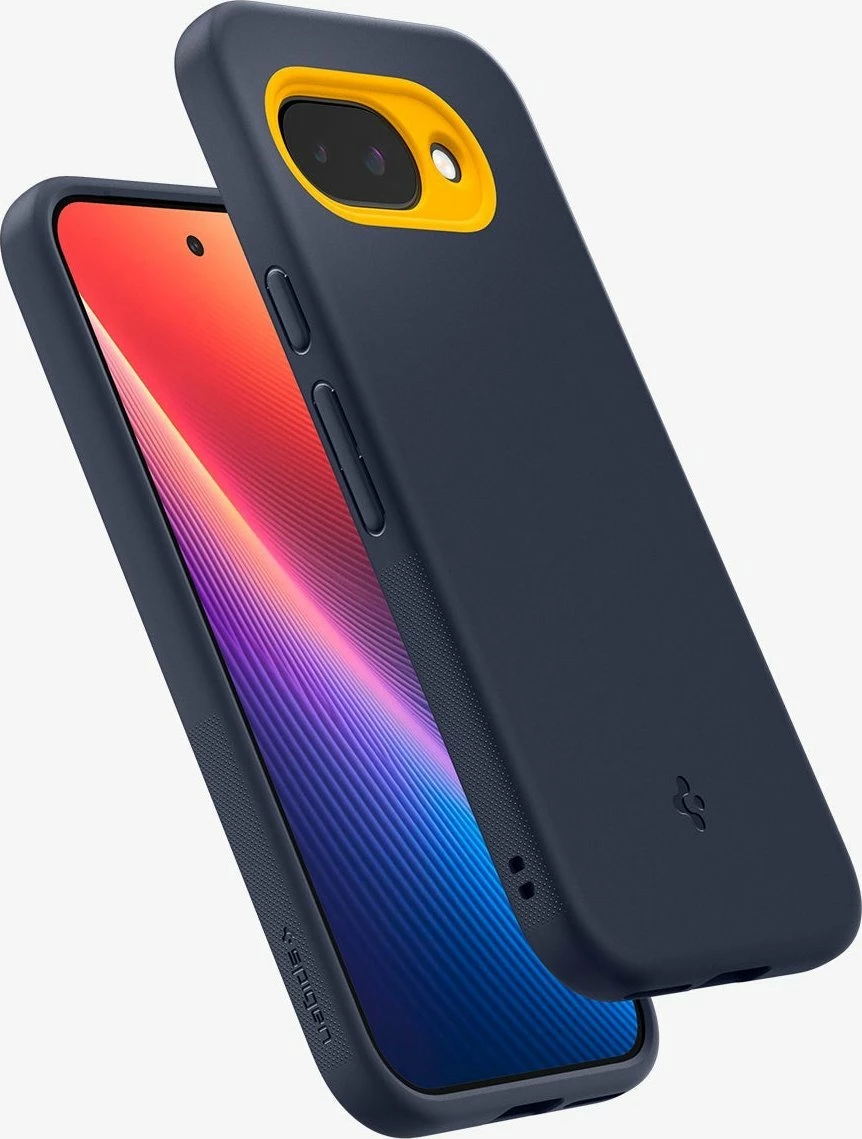 Mbështjellës Spigen Nano Pop MagSafe për Google Pixel 9a, silikon, cover mbrapa, blueberry navy