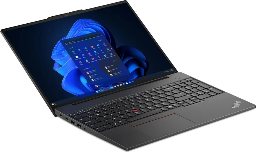 Laptop Lenovo ThinkPad E16, AMD Ryzen™ 7 7735HS, 16 GB RAM, 512 GB SSD, 16" WUXGA, Windows 11 Pro, E zezë