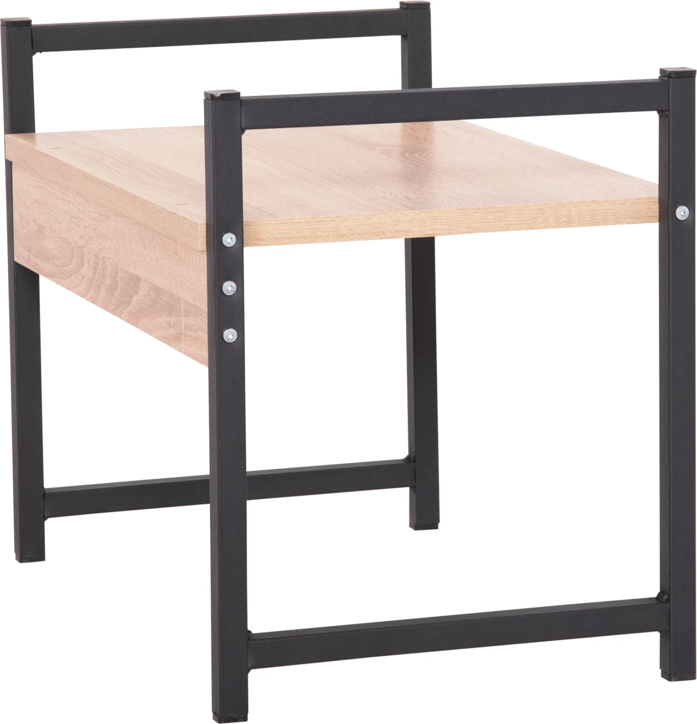 Raft organizues kuzhine BECKO FH18219.03 melaminë ngjyrë Sonama-metal i zi 54.5x35x41H cm.
