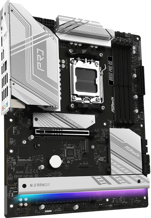 Pllakë amë ASRock B850 Pro RS, Socket AM5, DDR5, ATX