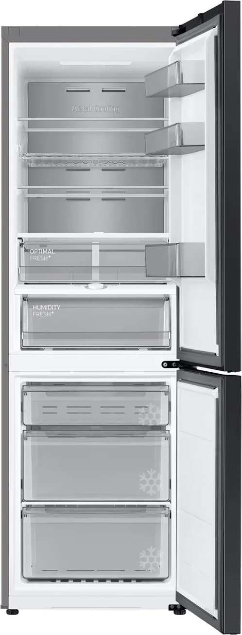 Frigorifer i kombinuar Samsung RB34C7B5E12/EF 390L BESPOKE klasa energjike E Clean White