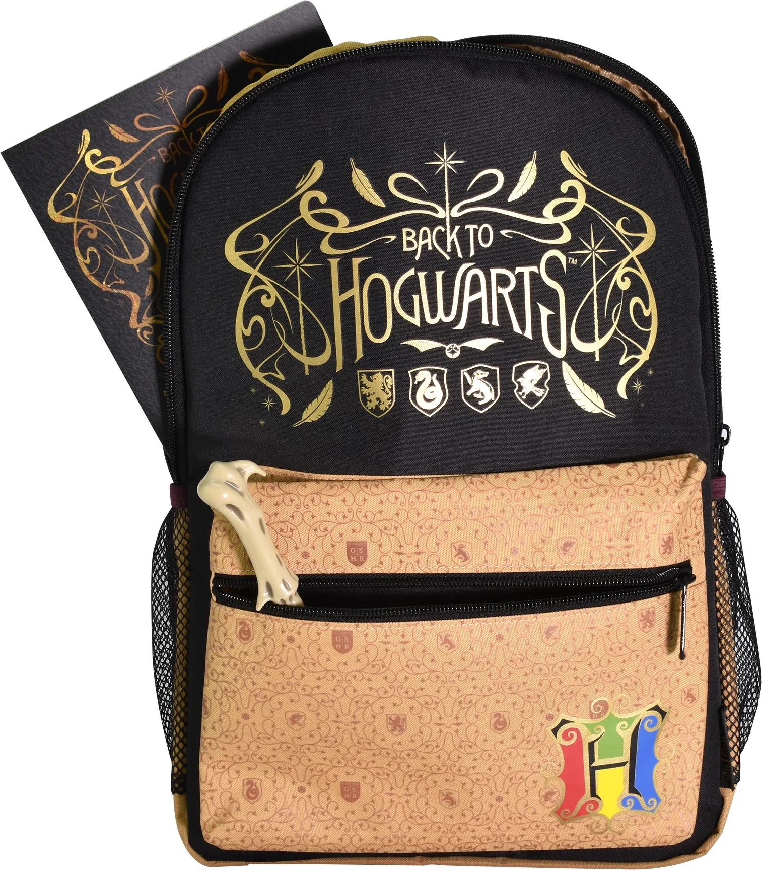 Çantë shpine BLUE SKY Harry Potter Core Backpack, 25.2 x 13.5 x 37.4 cm, najlon, e zezë