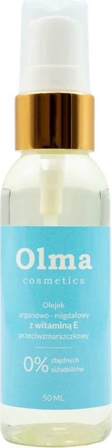 Vaj kundër rrudhave Olma Cosmetics Argan dhe Bajame me Vitaminë E, 50ml