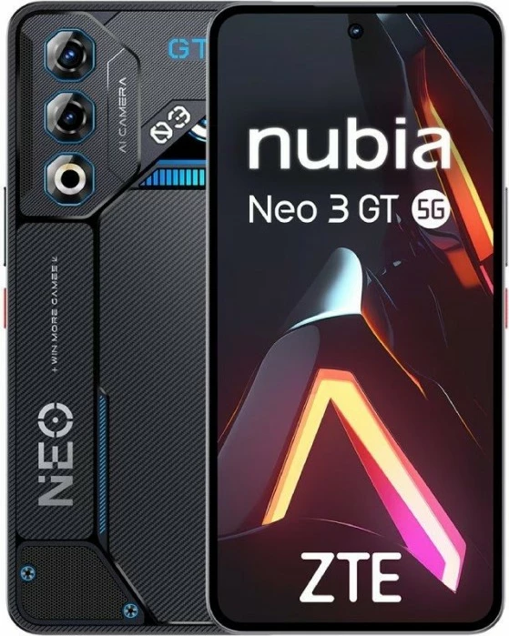Celular Nubia Neo 3 GT 5G, 12GB RAM, 256GB, interstellar gray