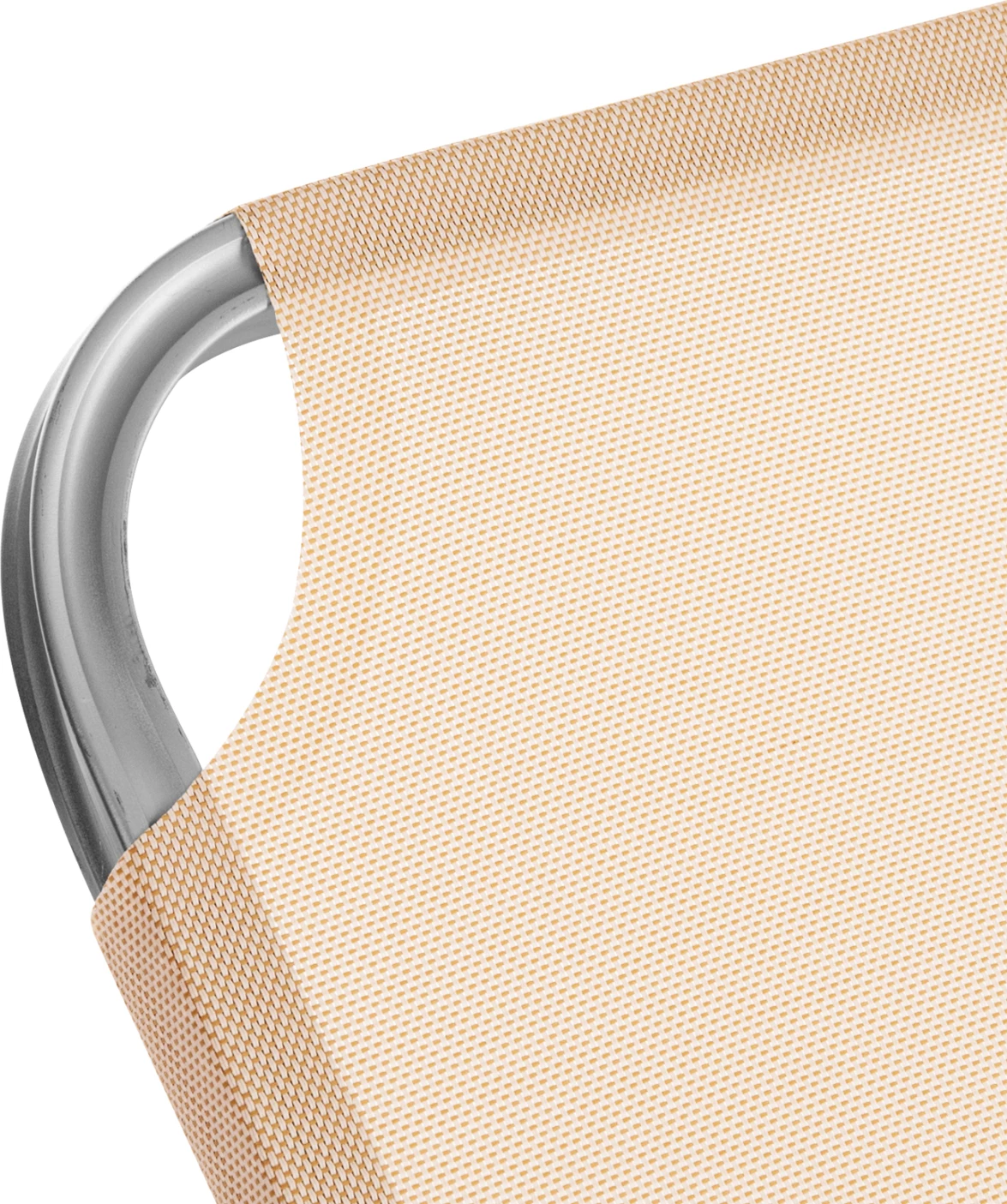 Shezlong profesional alumini FH5071.60 ngjyrë krem 60x195x30 cm