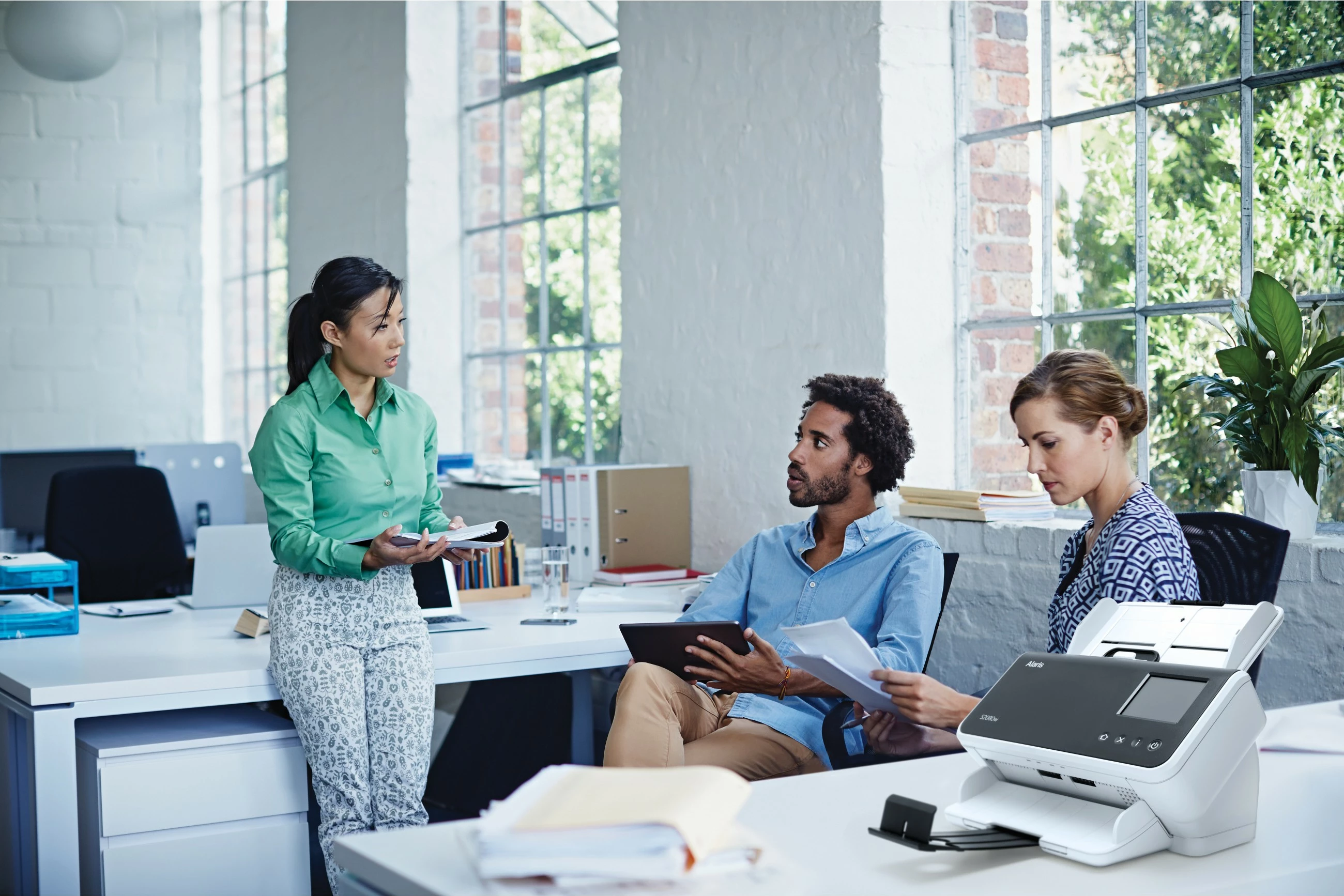 Skaner dokumentesh Kodak S2060W, Wi-Fi, 60ppm, 600 DPI, touchscreen, gri