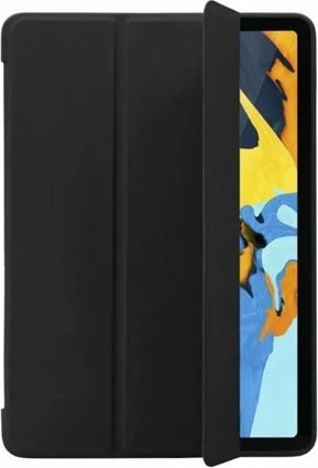 Mbështjellës tablet Fixed për Apple iPad 2018 / iPad 2017 / iPad Air, TPU + lëkurë sintetike, Sleep & Wake, stand, i zi