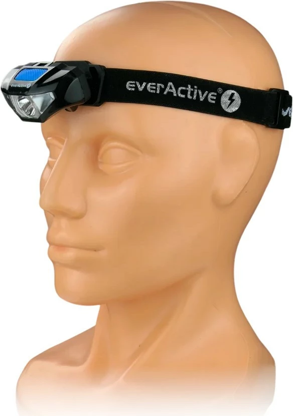 Llambë koke everActive HL-120 DOT, 120 lumens, LED, e zezë
