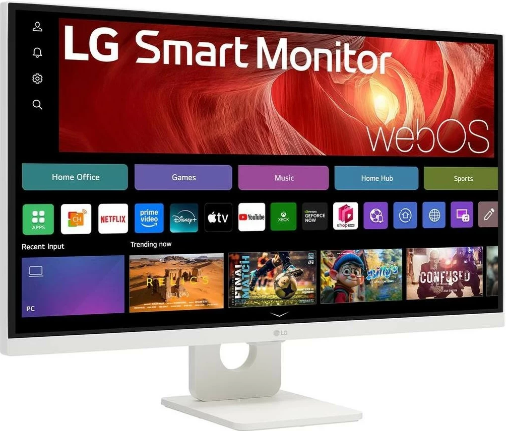 Monitor i mençur LG U730SA 37", 4K, IPS, WebOS, bardhë