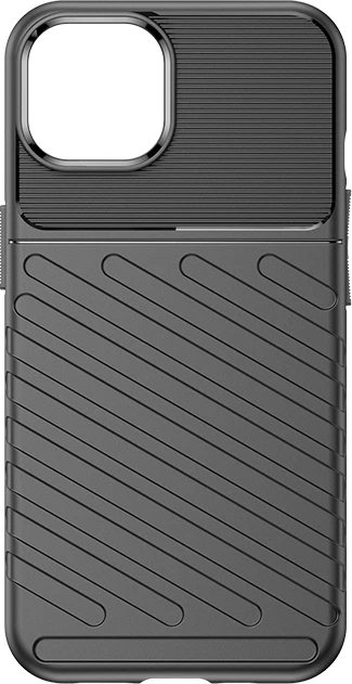 Mbështjellës iPhone 15 Plus Hurtel Thunder Case, TPU, Blu