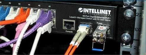 Moduli Intellinet Mini GBIC SFP + LC, për fibër optike