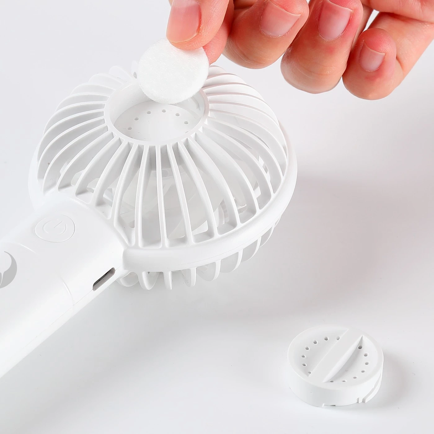 Ventilator portabil Senhome Mini, USB, i bardhë