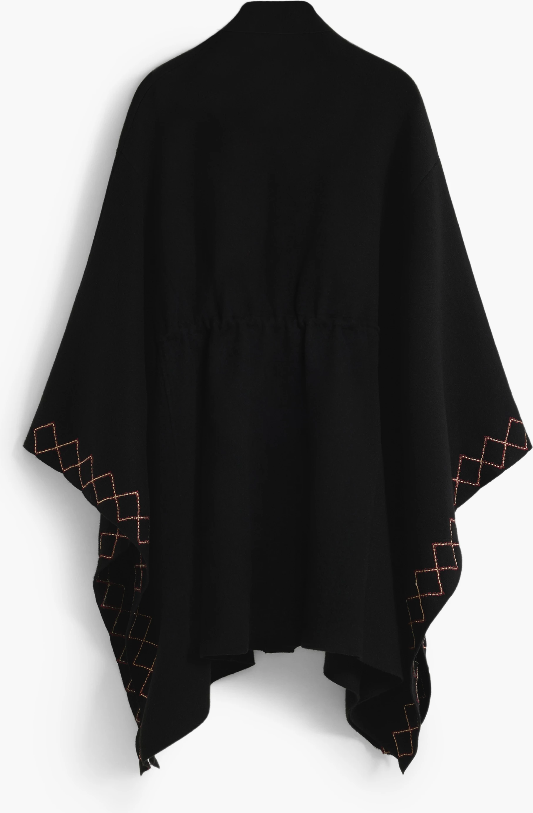 Poncho DESIGUAL Aldama për femra, e zezë