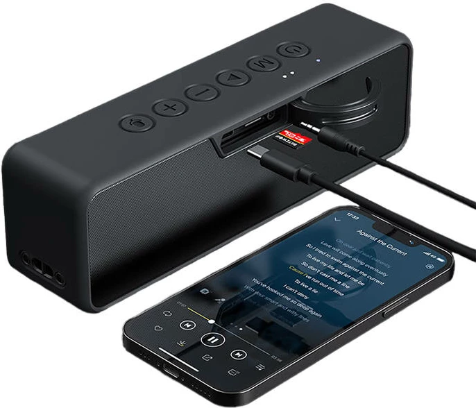 Altoparlant Bluetooth BlitzWolf BW-WA4, 30W, 4000mAh, silver