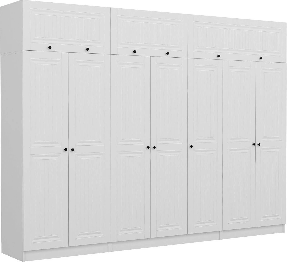 Dollap i bardhë për dhomë gjumi, Skye Decor, Kale - 5231