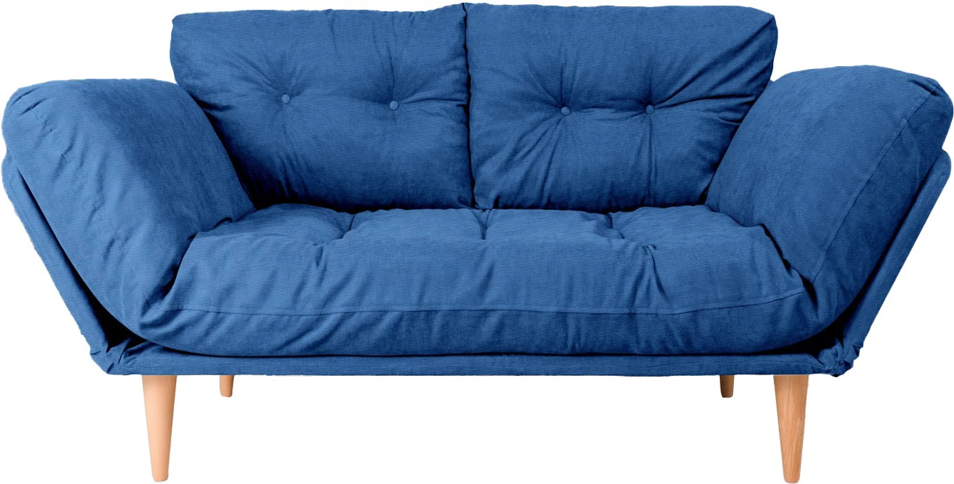 Divan-krevat treshe, ngjyrë Parliament Blue, Nina Daybed GR108