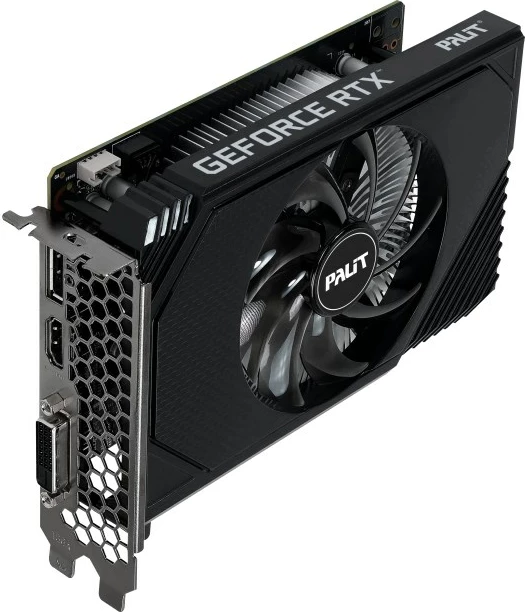 Kartelë grafike Palit GeForce RTX 3050 StormX, 6GB GDDR6, e zezë