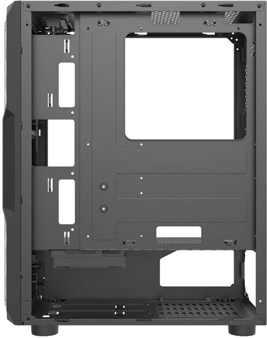 Kasë Darkflash Aquarius Acrylic, Middle Tower, ATX/M-ATX/ITX, e zezë