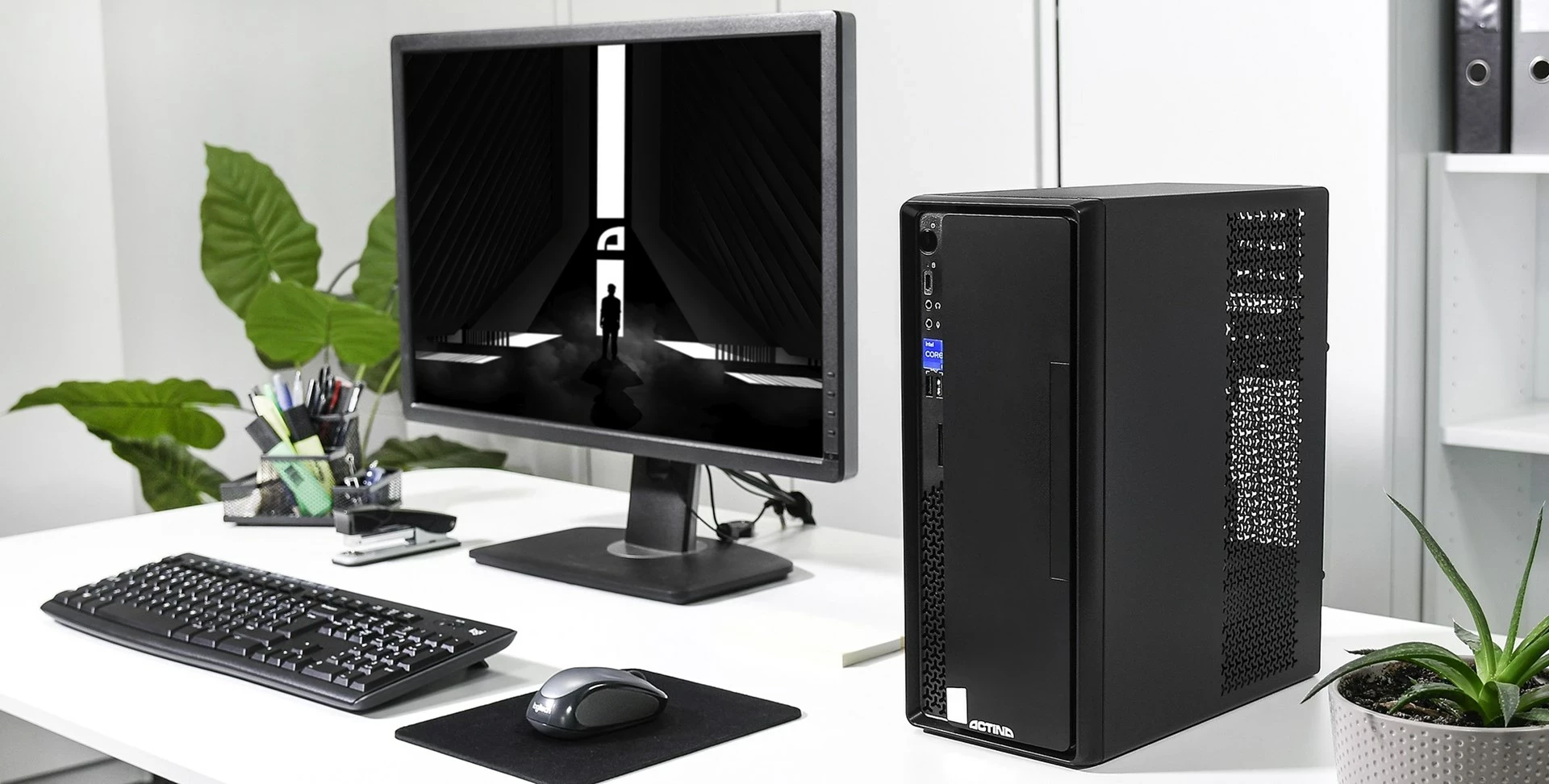 Kompjuter Actina Intel Core i3 i3-14100, 16 GB RAM, 1 TB SSD, Mini Tower, Zi