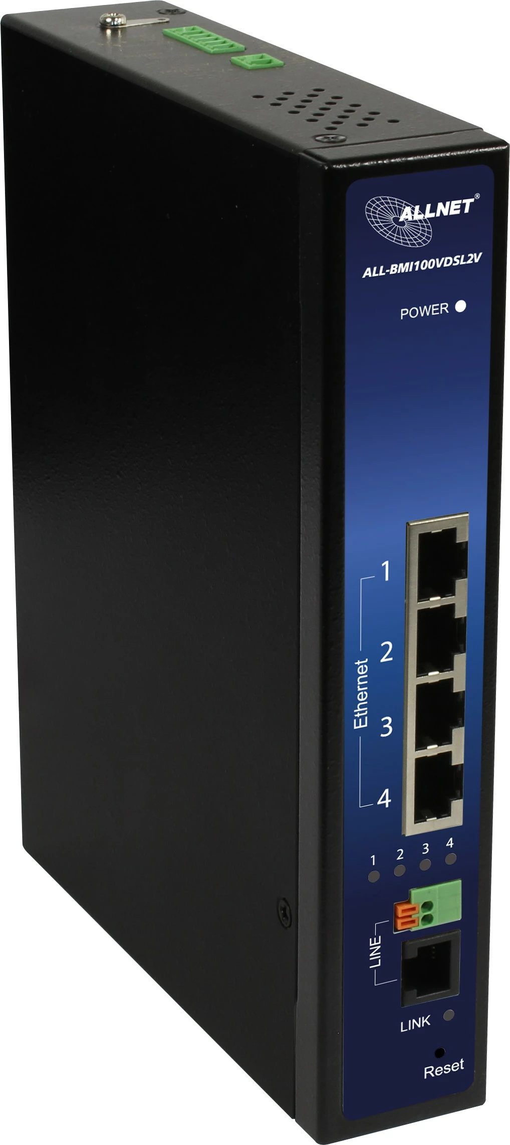 Bridge rrjeti ALLNET 172755, 100 Mbit/s, Ethernet LAN, e zezë