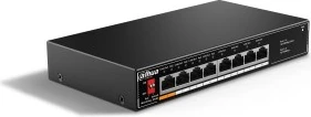 Switch DAHUA SF1008LP, 8 porta, PoE, Fast Ethernet, i zi