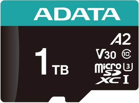 Kartelë memorie microSDXC ADATA Premier Pro 1TB me adapter SD, UHS-I U3 V30 A2