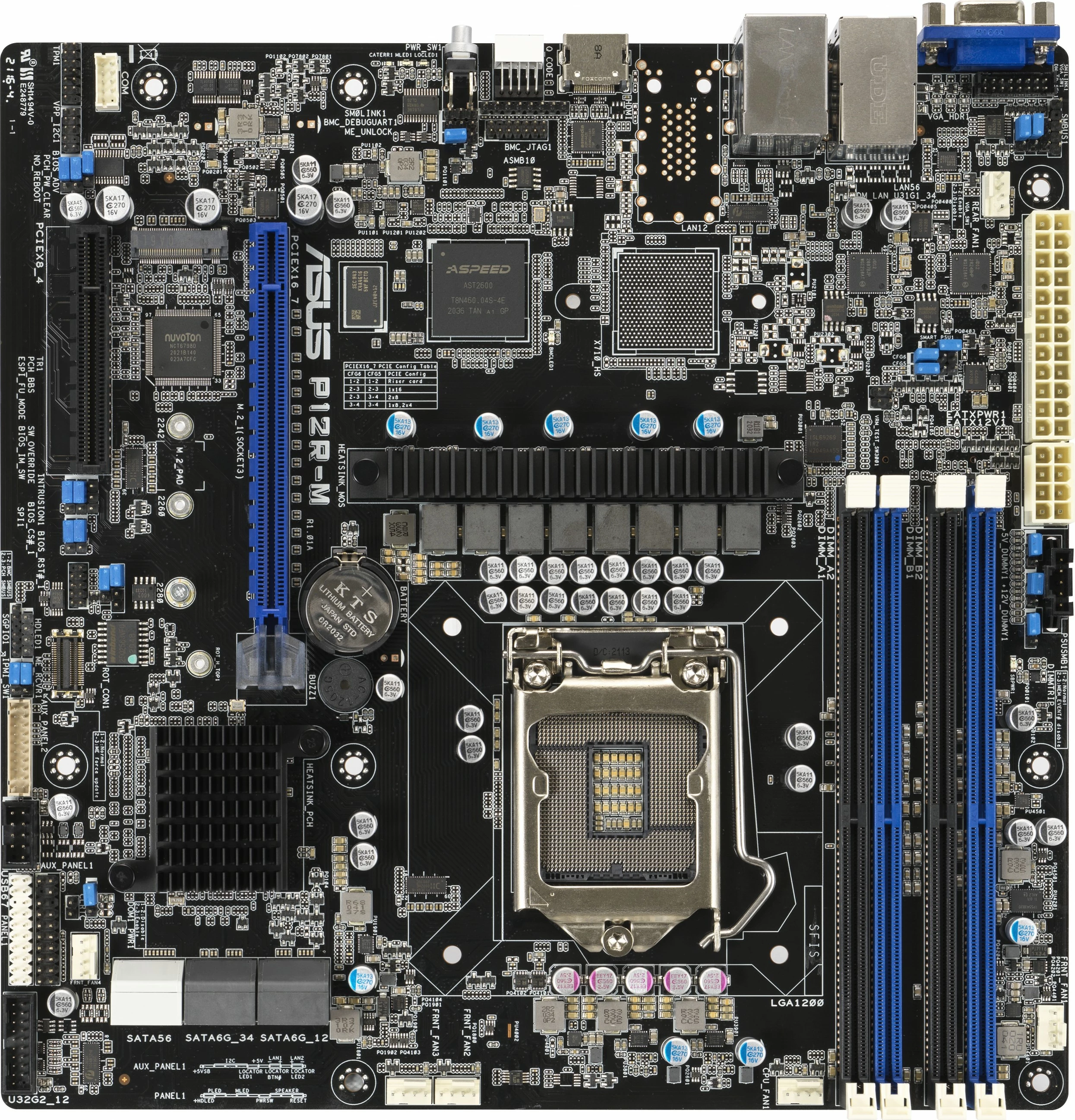 Pllakë amë ASUS P12R-M, microATX, LGA 1200, DDR4, 2x1G, e zezë