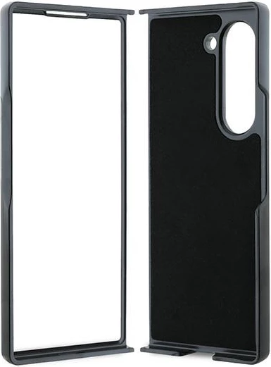 Mbështjellës Karl Lagerfeld Saffiano Metal Pin për Samsung Galaxy Z Fold 6, i zi