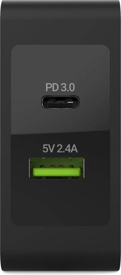 Mbushës për pajisje mobile Green Cell CHAR10, i zi