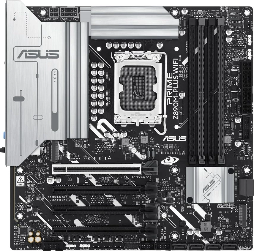 Pllakë amë ASUS PRIME Z890M-PLUS WIFI, micro ATX, Socket LGA 1851