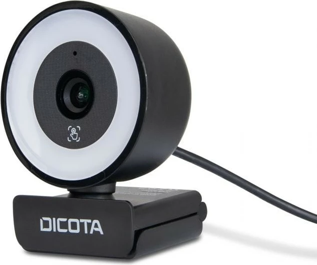 Webcam DICOTA Ringlight 5MP e zezë