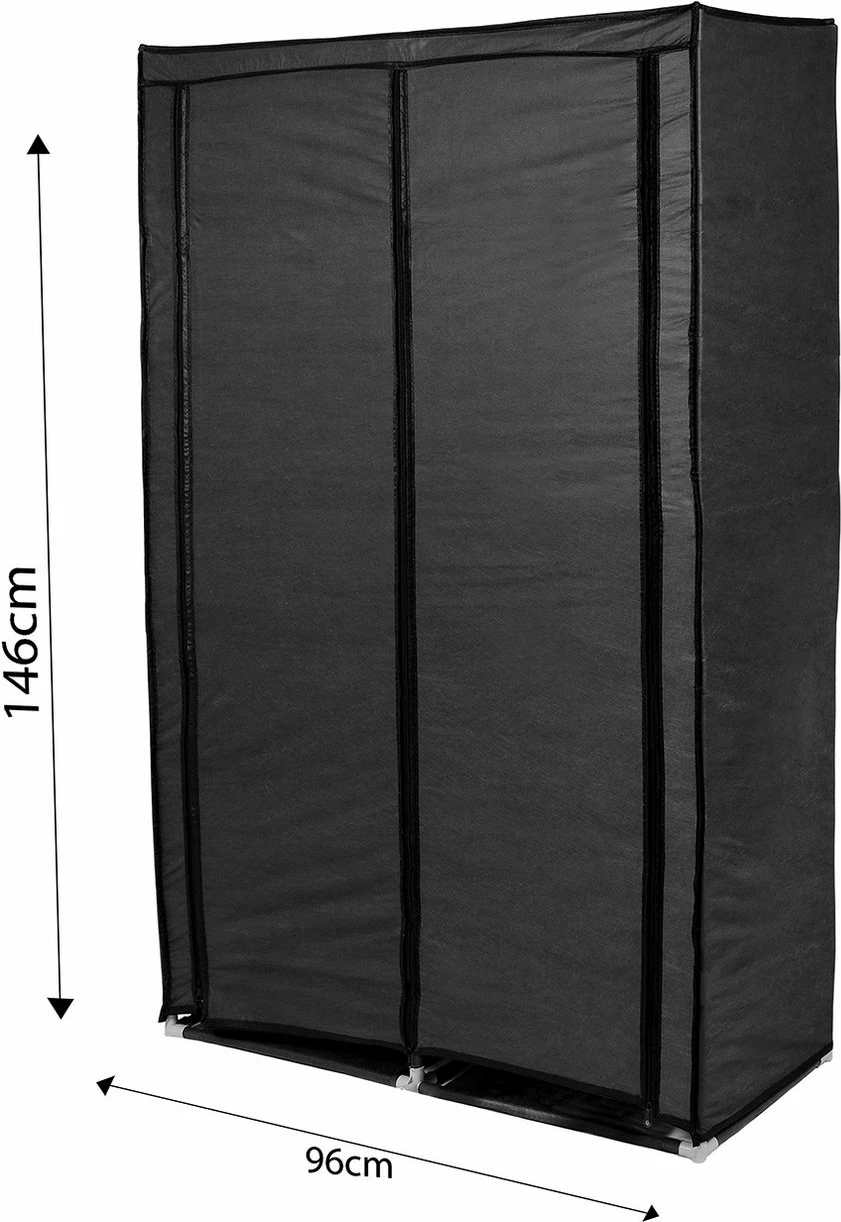 Dollap këpucësh Skye Decor, bezhë - e zezë