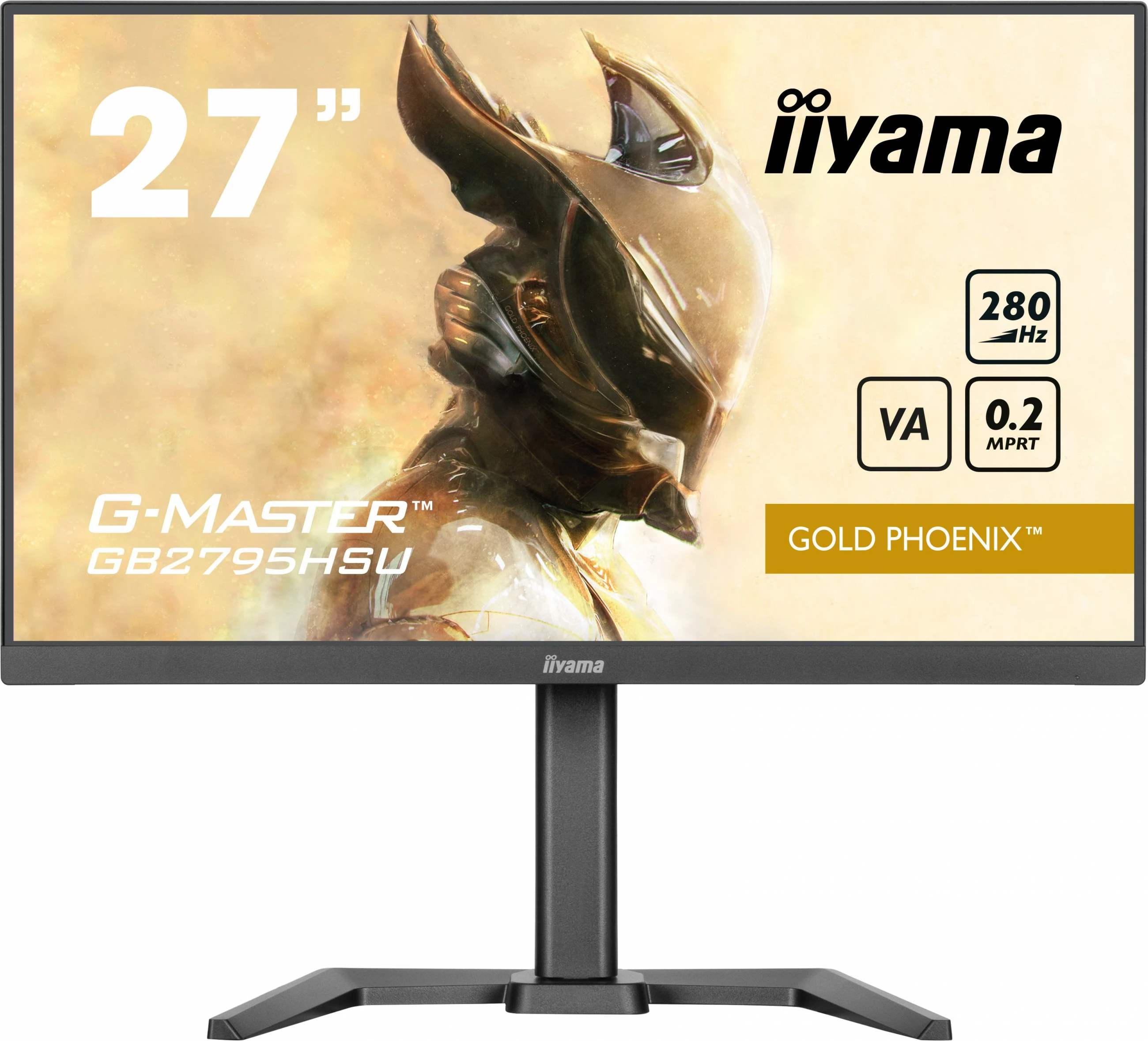 Monitor iiyama G-MASTER GB2795HSU-B1, 27", Full HD, 280Hz, i zi