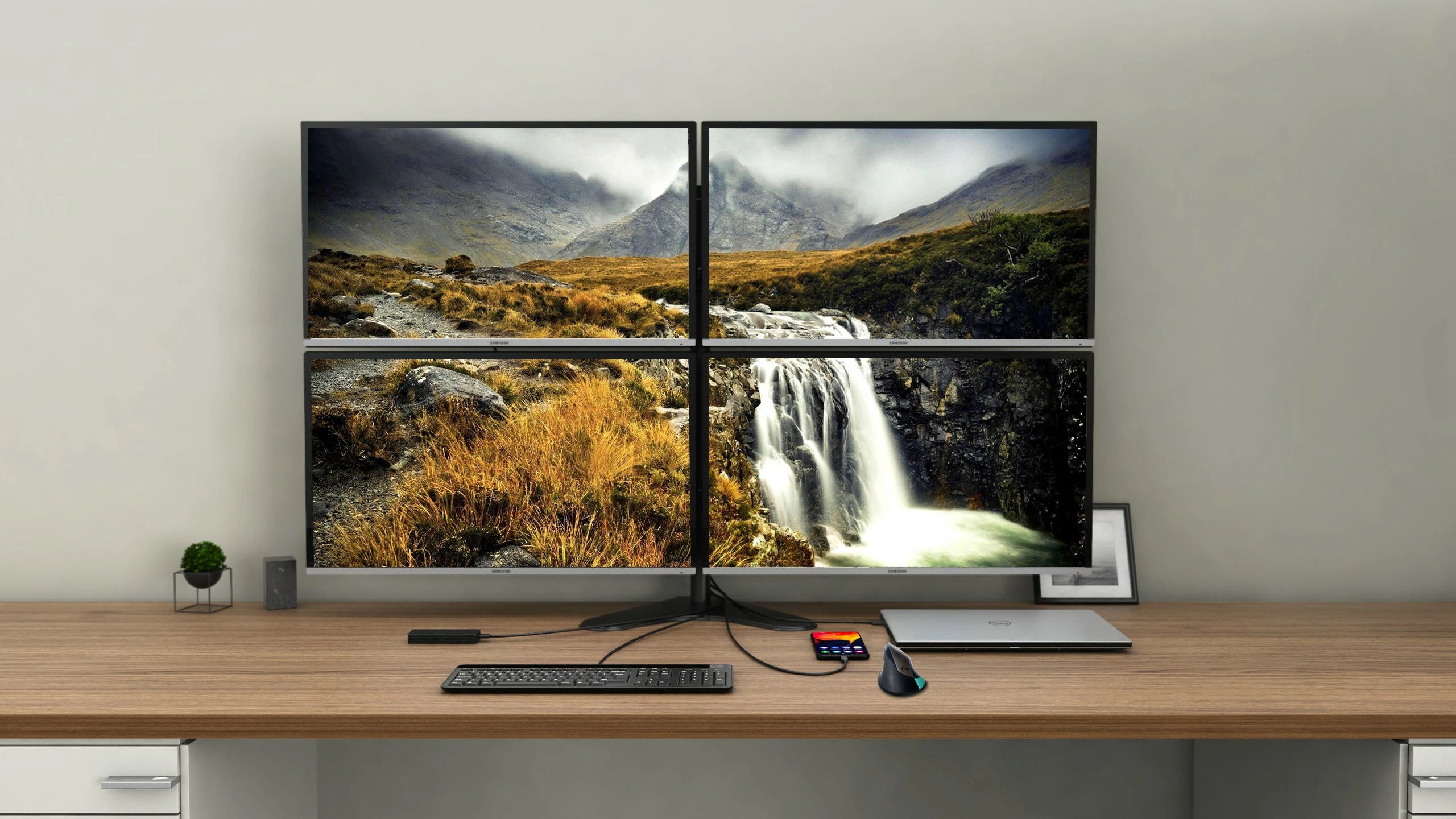 Docking station I-Tec USB-C Quattro Display, 85W, 4 porta monitori, LAN, i zi