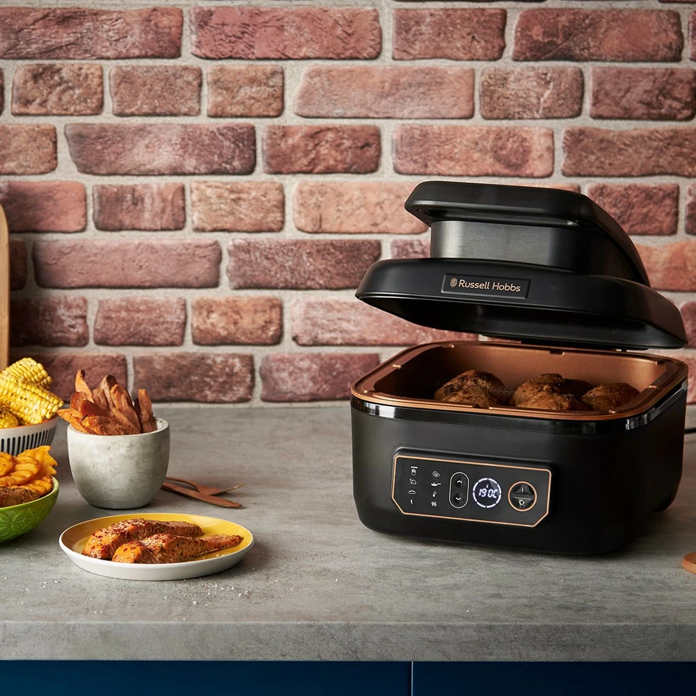 Multikocher Russell Hobbs SatisFry Air & Grill, 5.5L, 1745W, touch, e zezë