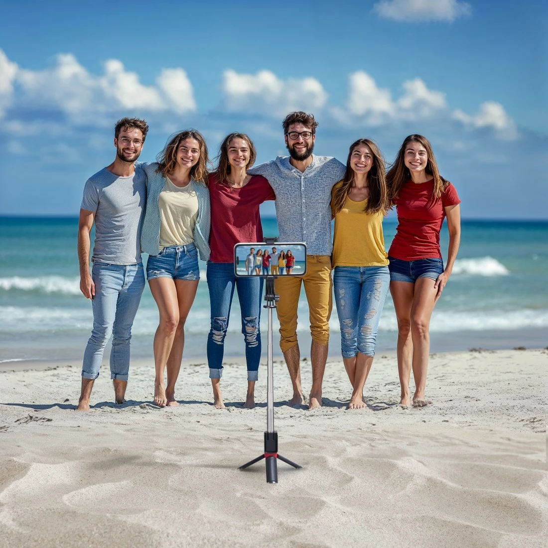 Selfie stick Hama Fancy Stand 70 me tripod, Bluetooth, i zi