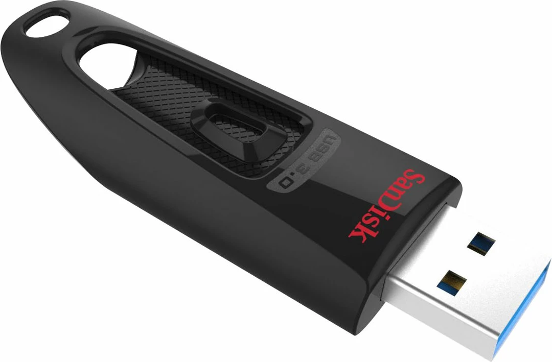 USB SanDisk Ultra 128GB, USB 3.0, e zezë