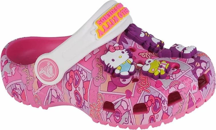 Atlete për fëmijë Crocs, me Hello Kitty, rozë