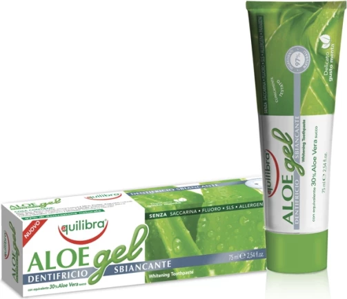 Pasta dhëmbësh Equilibra Aloe Whitening 75ml